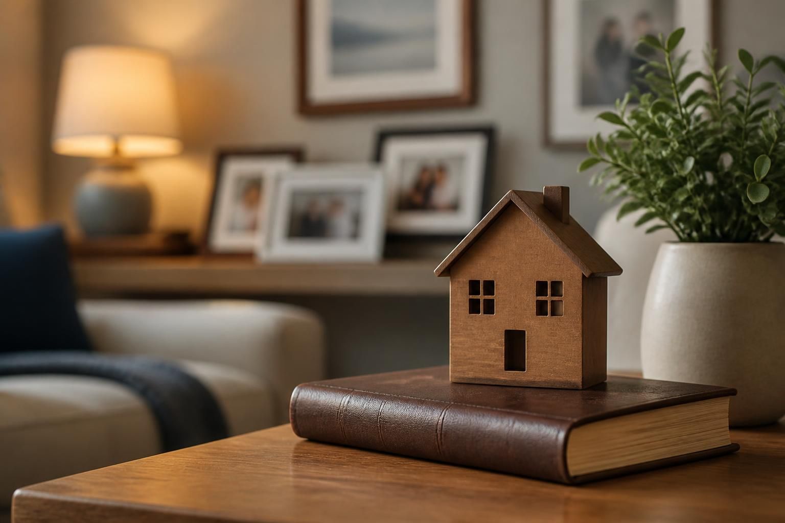 Warm home interior representing life insurance protection and peace of mind.